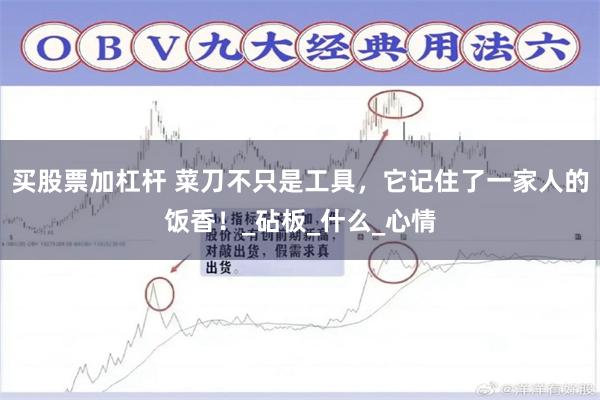 买股票加杠杆 菜刀不只是工具，它记住了一家人的饭香！_砧板_什么_心情