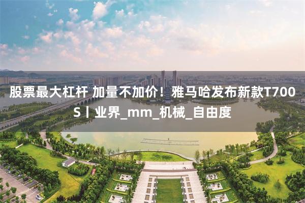 股票最大杠杆 加量不加价！雅马哈发布新款T700S丨业界_mm_机械_自由度